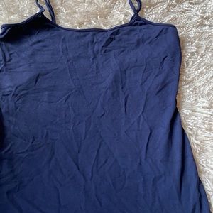 WHBM - spandex tank - Navy blue. Worn once.